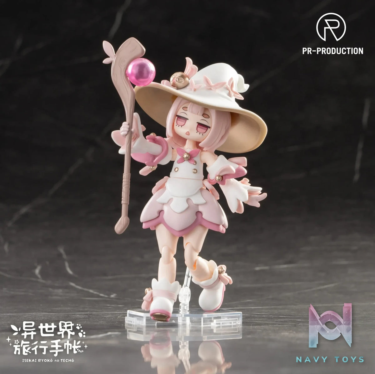 PR-PRODUCTION – Isekai Ryoko no Techo 02 Newbie Wizard Mars Stock Plastic Model Kit (Different Color Version) (Licensed)