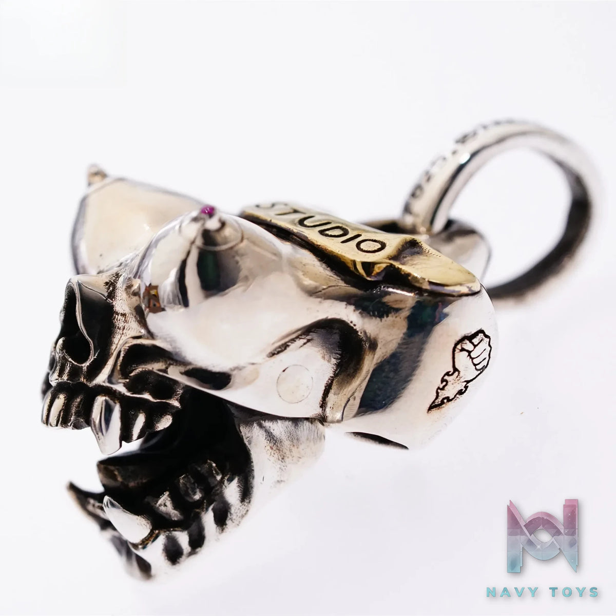 Raven Studio (silver jewelry) – Original Exclusive “Dark Matrix” Brooch Pendant Original