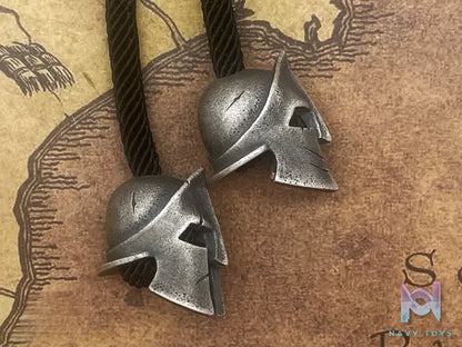 Shou Jiang Studio – Custom Original Design Spartan Shield Sterling Silver Bolo Tie Pendant Original