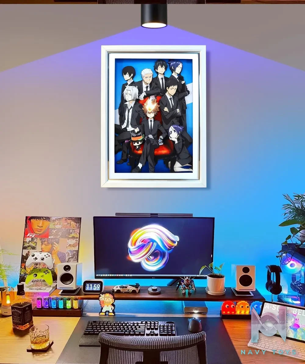 KALA HOME Studio – Katekyo Hitman Reborn! Multiple Characters #01 3D Decorative Painting Katekyo Hitman Reborn!