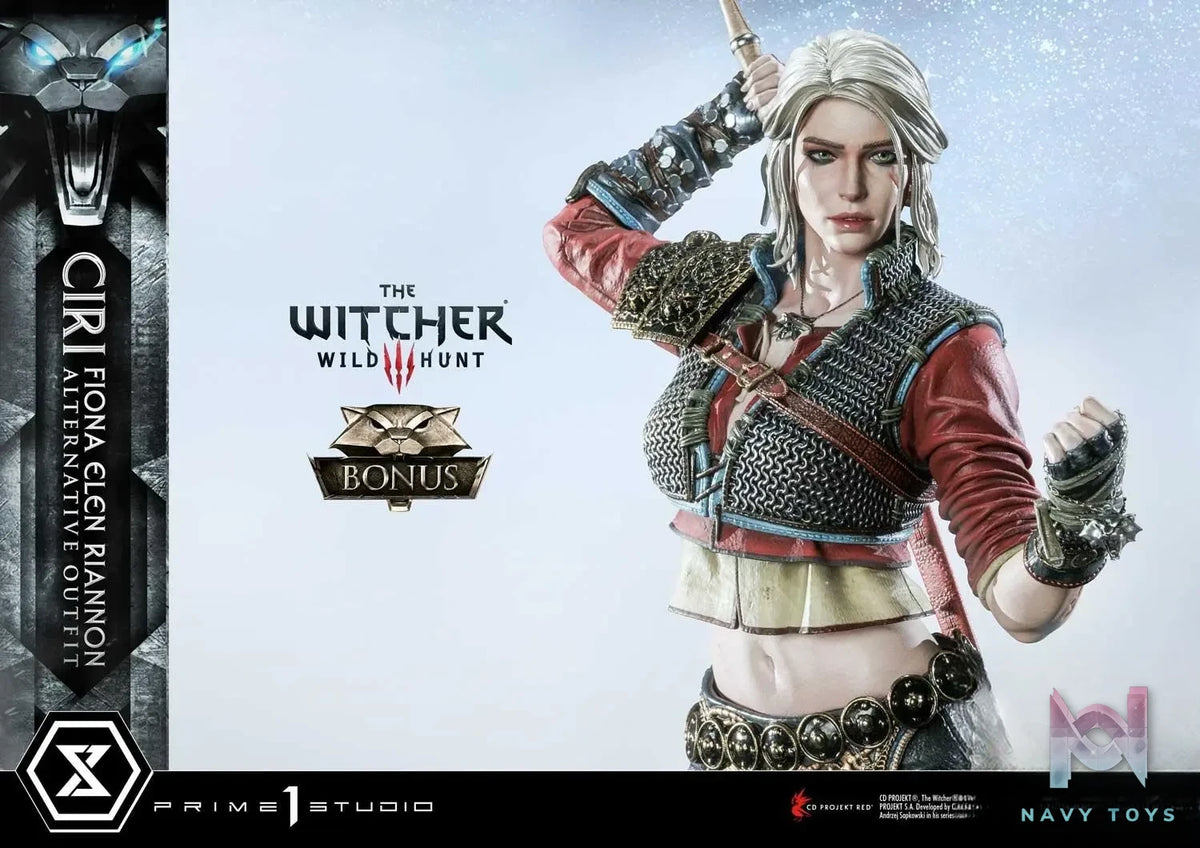 Prime 1 Studio – Premium Masterline The Witcher 3: Wild Hunt Ciri Fiona Elen Riannon Alternative Outfit PMW3-10 PMW3-10DX PMW3-10DXS(Licensed)