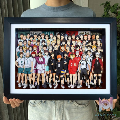 KALA HOME Studio – Haikyu!! Multiple Characters #12 3D Decorative Painting Haikyu!!