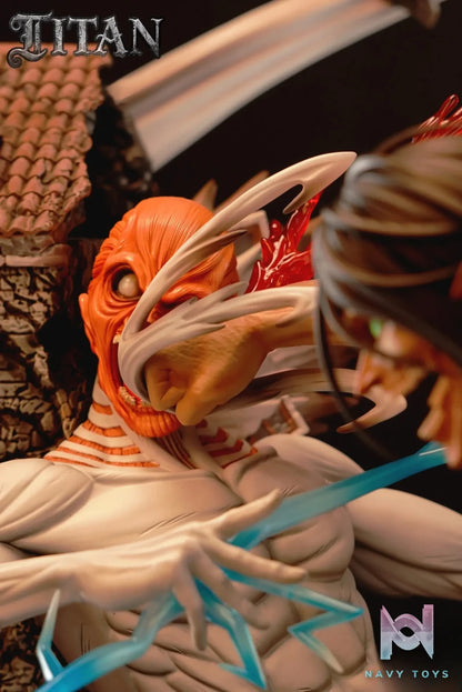 TITAN Studio – The Great Titan 01 War Hammer Titan VS. Attack Titan Attack on Titan