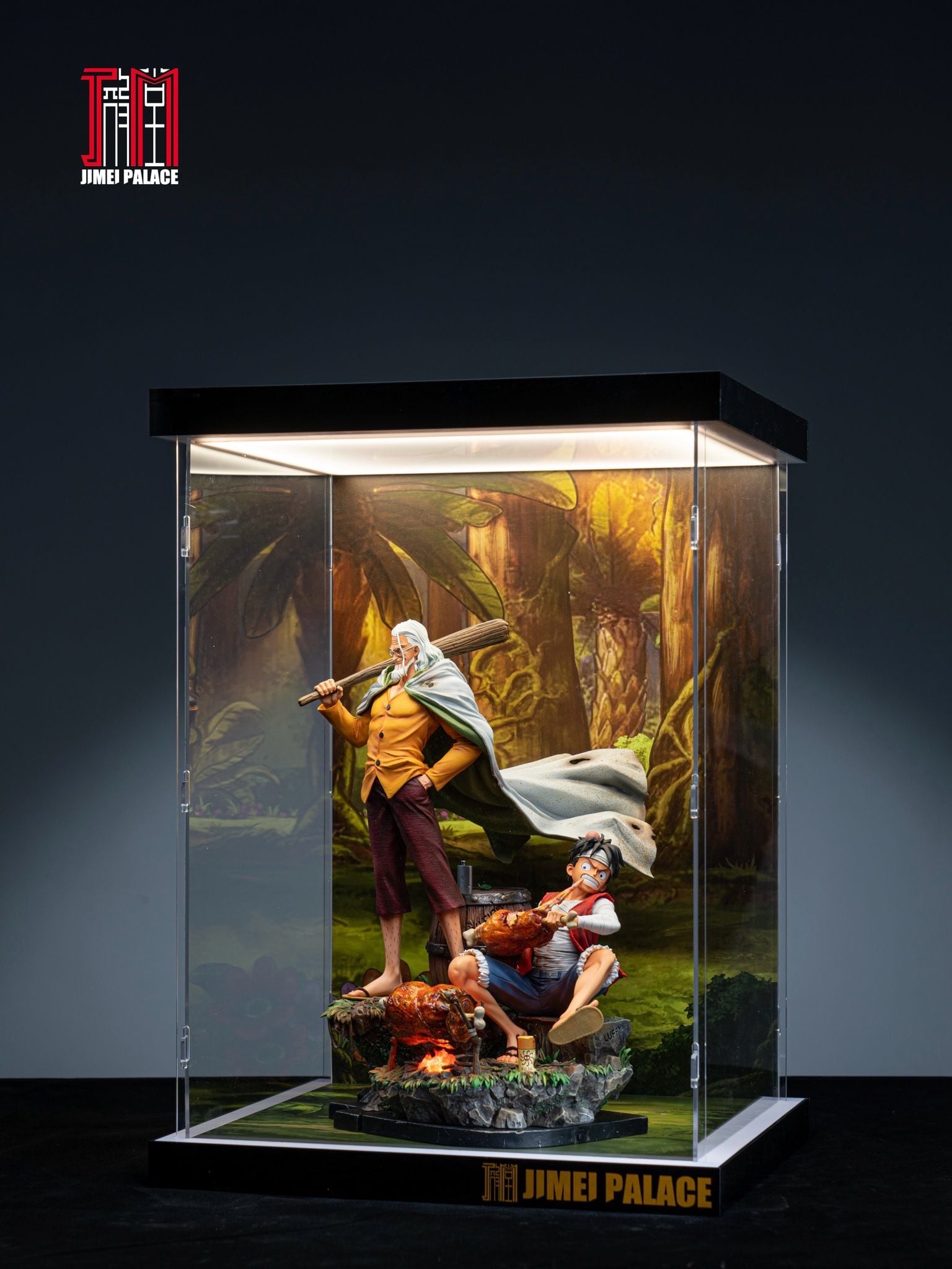 Luffy & Rayleigh - One Piece - Jimei Palace resin statue Jimei Palace Studio anime figure