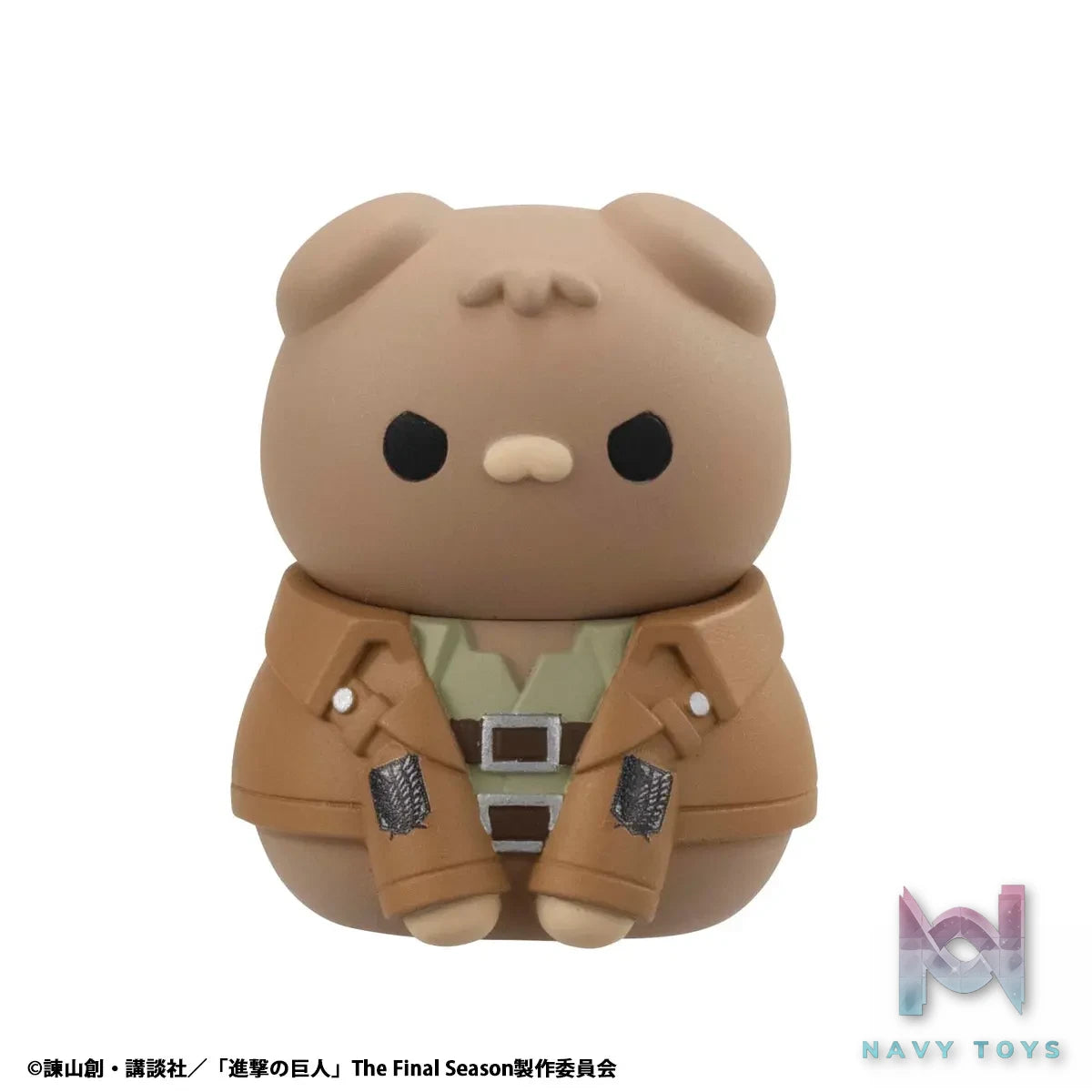 Megahouse – MEGA CAT PROJECT Attack on Titan Shingeki no Nyanko Survey Corps Group danyan! 8Pack BOX (Licensed)
