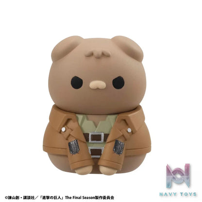 Megahouse – MEGA CAT PROJECT Attack on Titan Shingeki no Nyanko Survey Corps Group danyan! 8Pack BOX (Licensed)