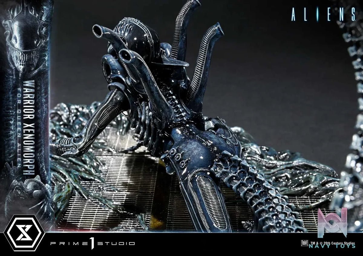 Prime 1 Studio – Ultimate Diorama Masterline Aliens (Film) Warrior Xenomorph for Queen Alien UDMAL-02 (Licensed)