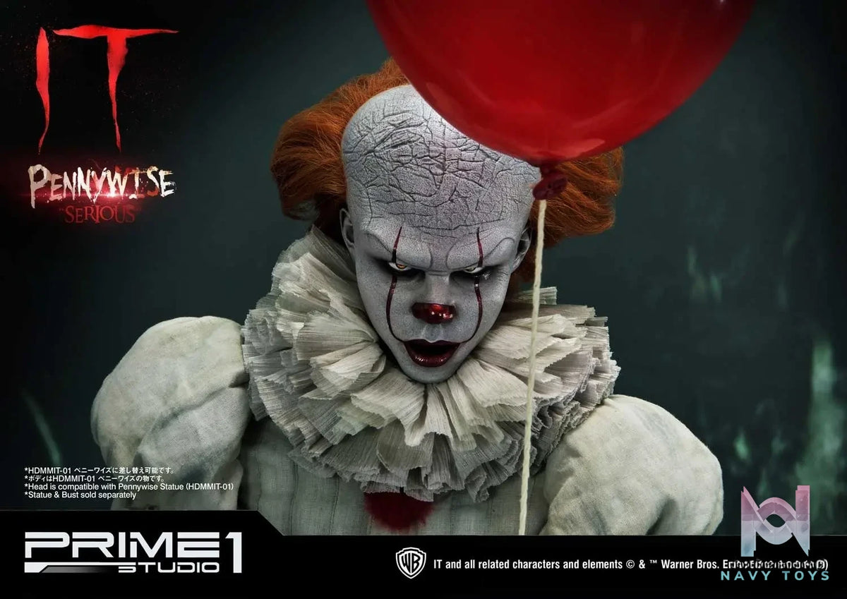 Prime 1 Studio – High Definition Bust IT (Film) Pennywise Head HDBIT-01 HDBIT-02 HDBIT-03 HDBIT-ALL (Licensed)