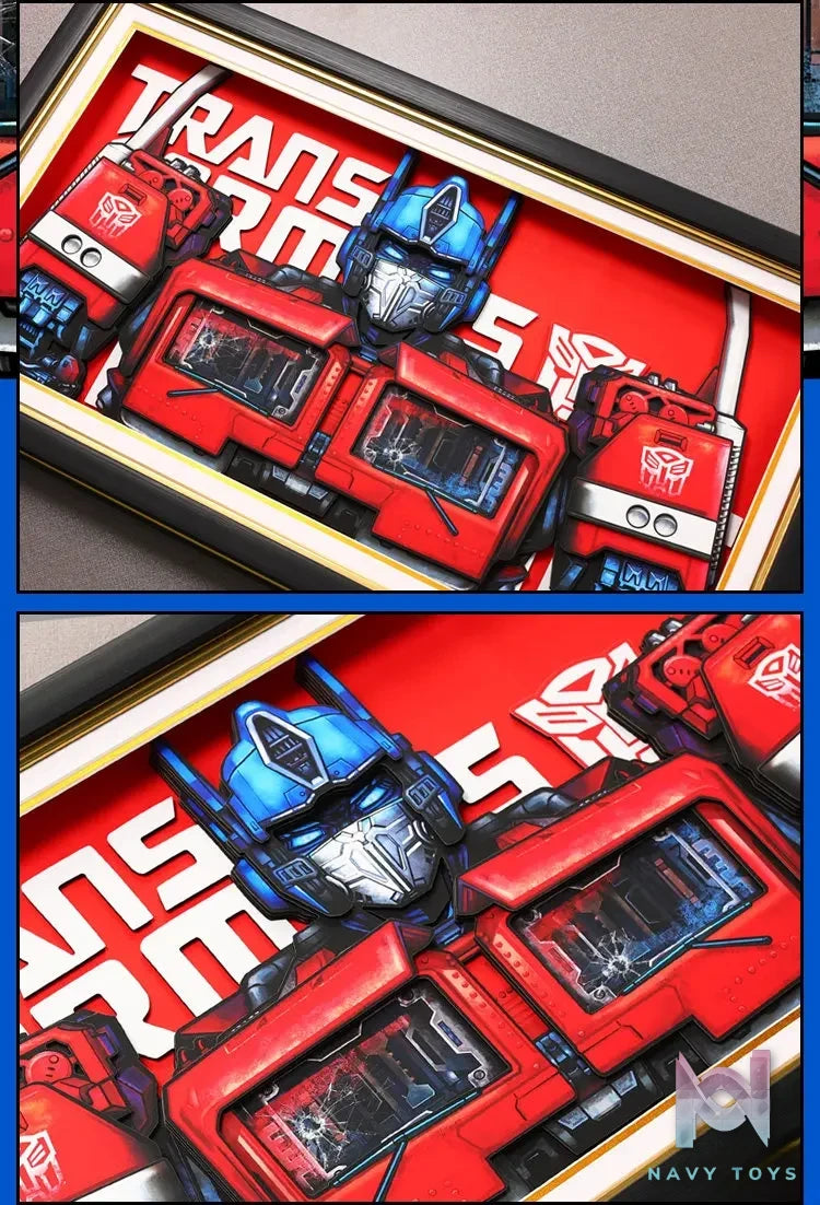 Yu Zhi Jiang Studio – Optimus Prime 3D Decorative Painting Transformers