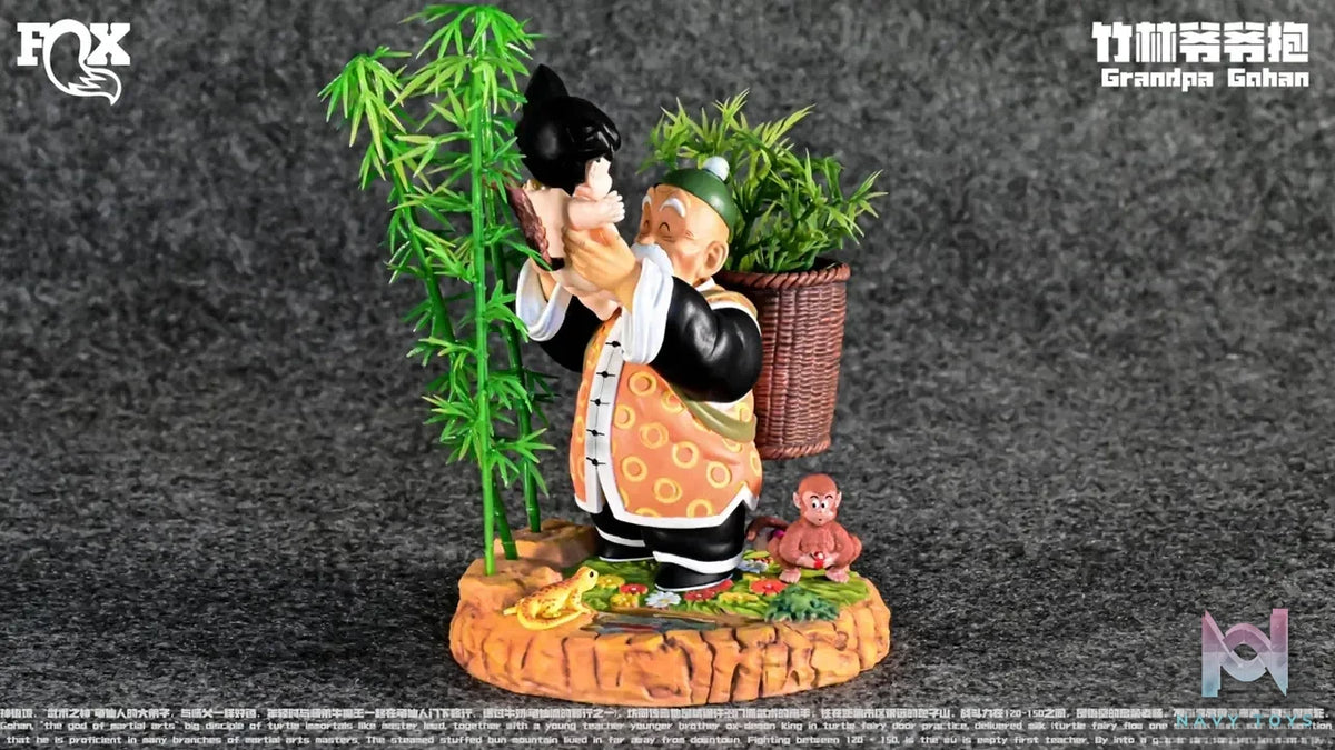 FOX Studio – Dragon Ball Small Scene Series Vol.2: Grandpa’s Bamboo Forest Hug