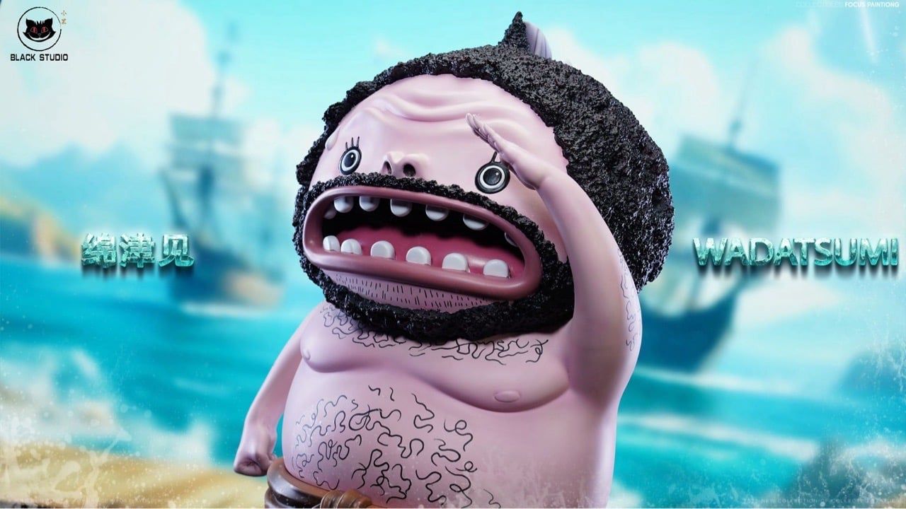 Wadatsumi - One Piece - Black Studio resin statue black studio anime figure