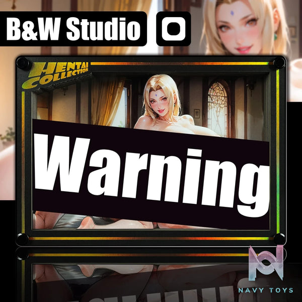 B&W Studio – Ben’s Delusion World Series Desktop Decor Card #02 Terumi Mei X Senju Tsunade Naruto