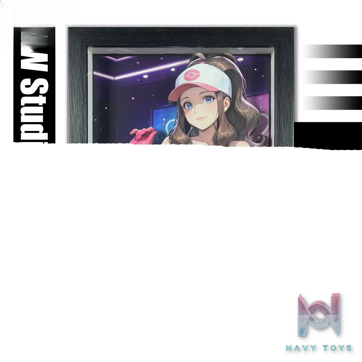 B&W Studio – Pokémon Girls Series #4 Hilda 3D Decorative Painting