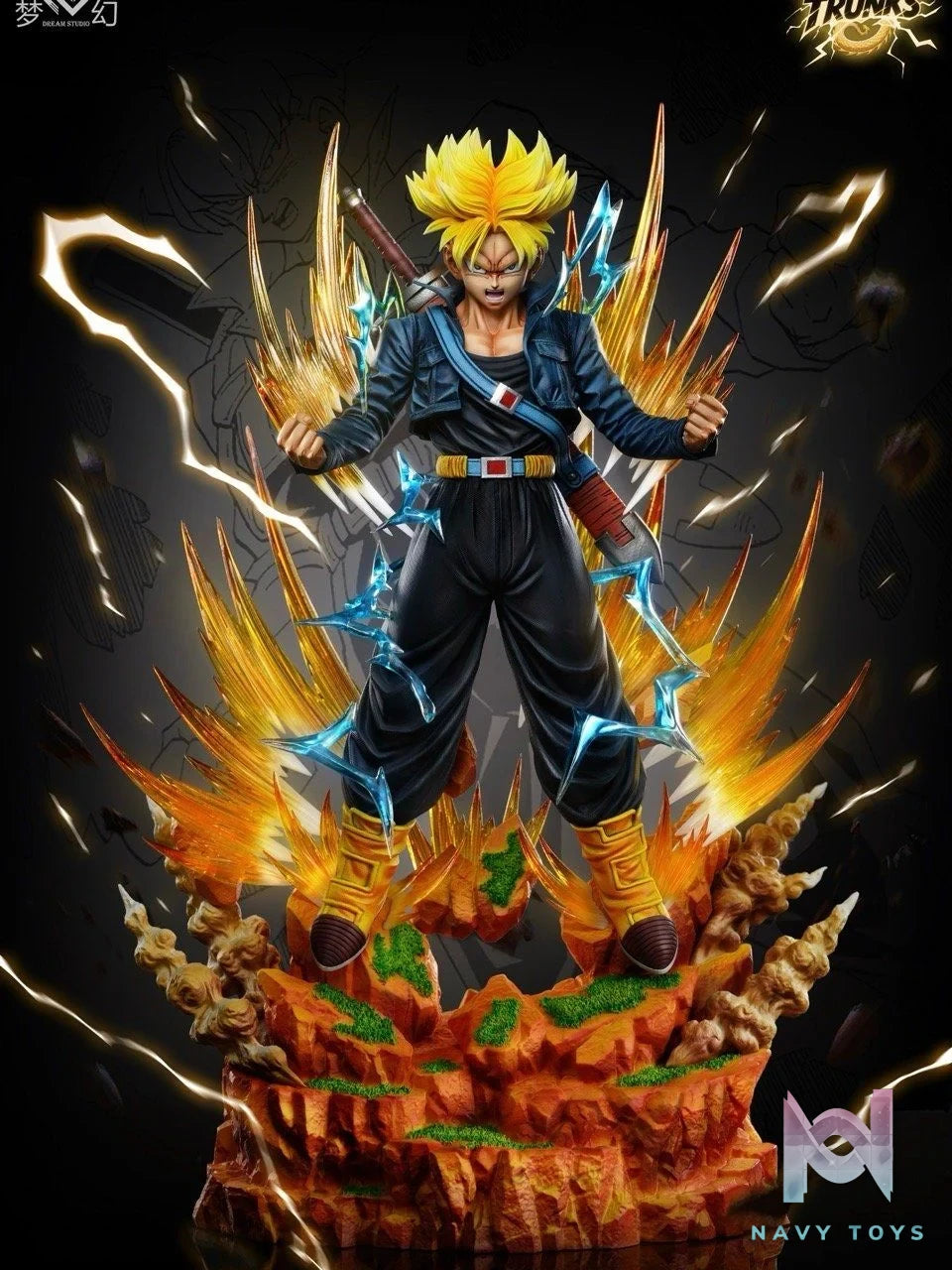 Super Saiyan Trunks - Dragon Ball - Dream Studio resin statue dream studio anime figure