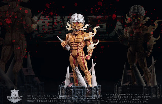 Warhead Studio - The Armored Titan 2.0 Attack on Titan resin statue Navy Toys anime figure
