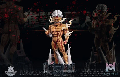 Warhead Studio - The Armored Titan 2.0 Attack on Titan resin statue Navy Toys anime figure