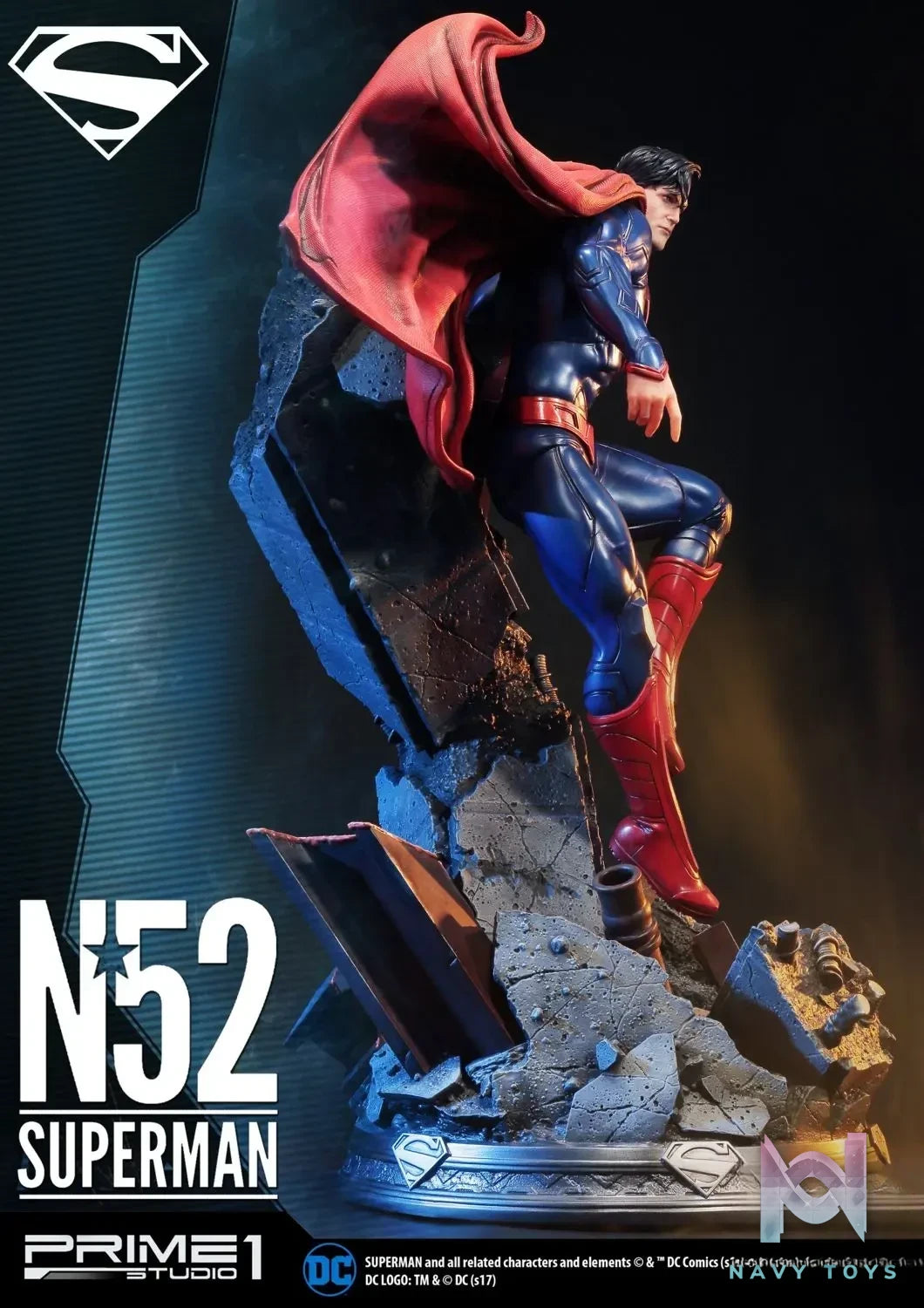 Prime 1 Studio – Premium Masterline Justice League: Origin (The New 52!) Superman PMN52-01 PMN52-01EX (Licensed)