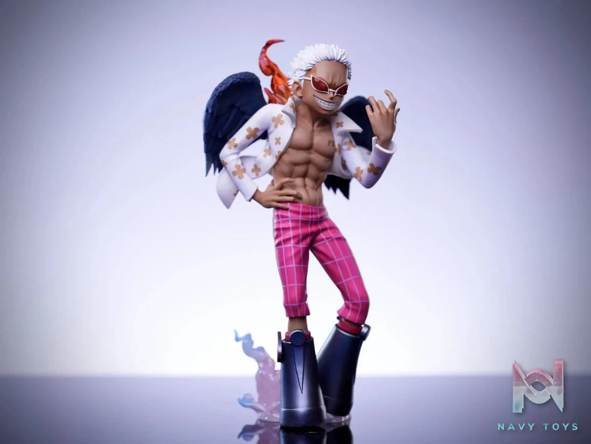 Super Guai Studio - One Piece Seraphim Donquixote Doflamingo resin statue Navy Toys anime figure