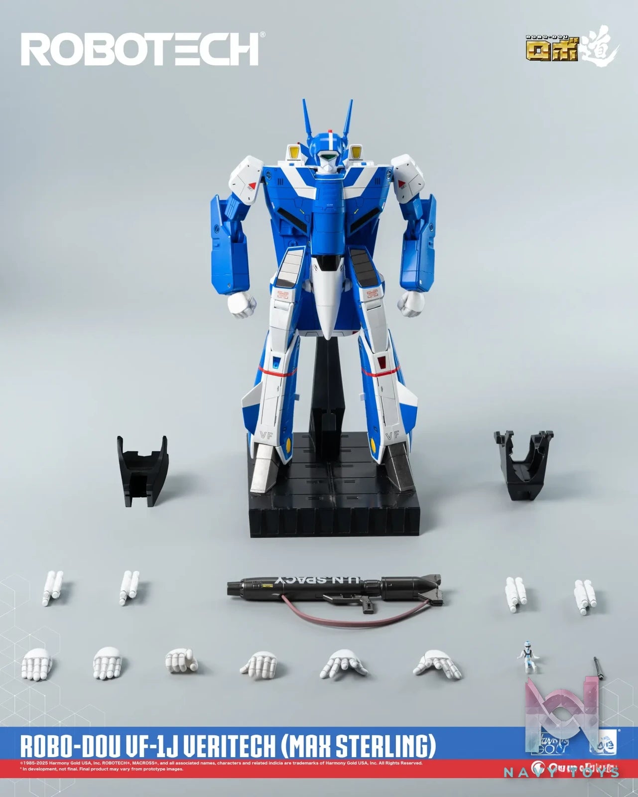 Threezero – ROBO-DOU ROBOTECH VF-1J Veritech (Max Sterling) (Licensed)