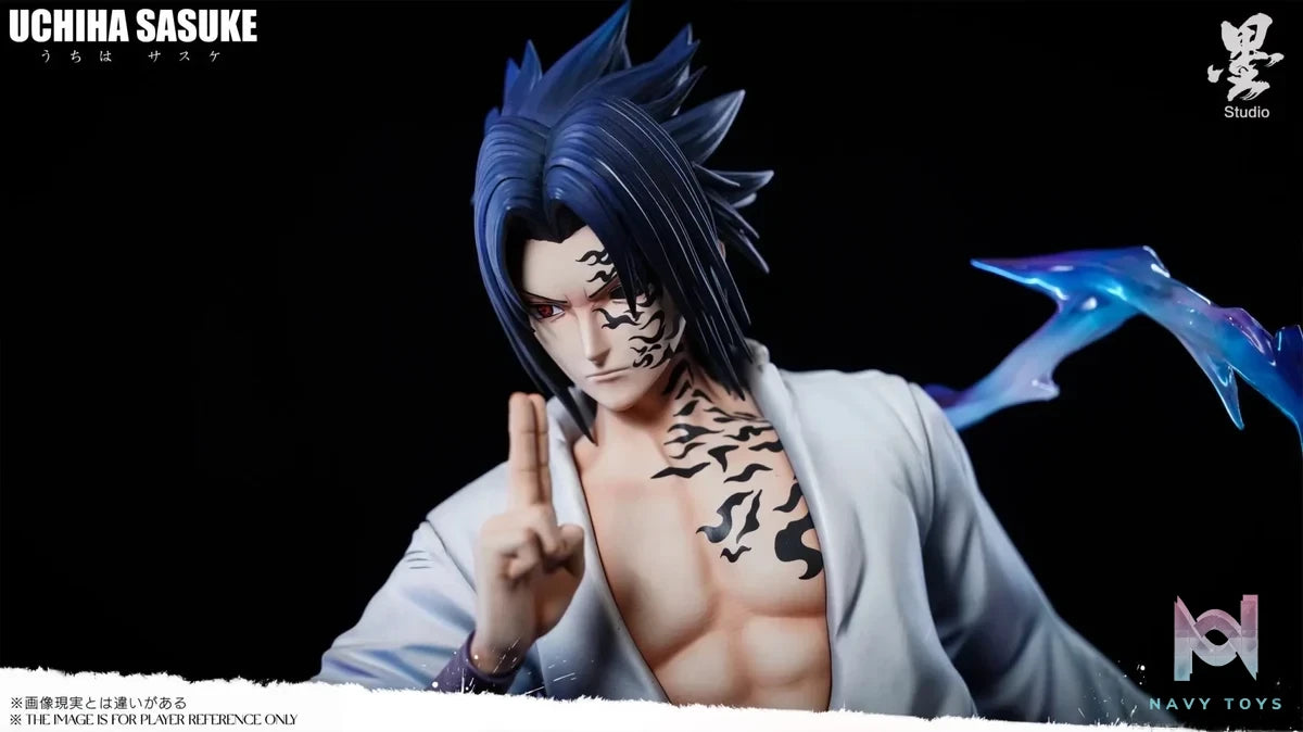 LNK Studio - Naruto Uchiha Sasuke resin statue Navy Toys anime figure