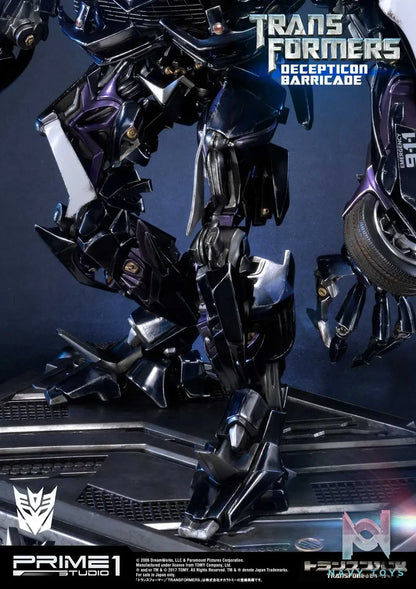Prime 1 Studio – Museum Masterline Transformers (Film) Decepticon Barricade MMTFM-15 (Licensed)