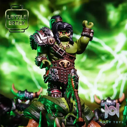 LEYILEBRICK Studio – Grommash & Mannoroth (stand) & Gorehowl (full custom body) LYLSP016