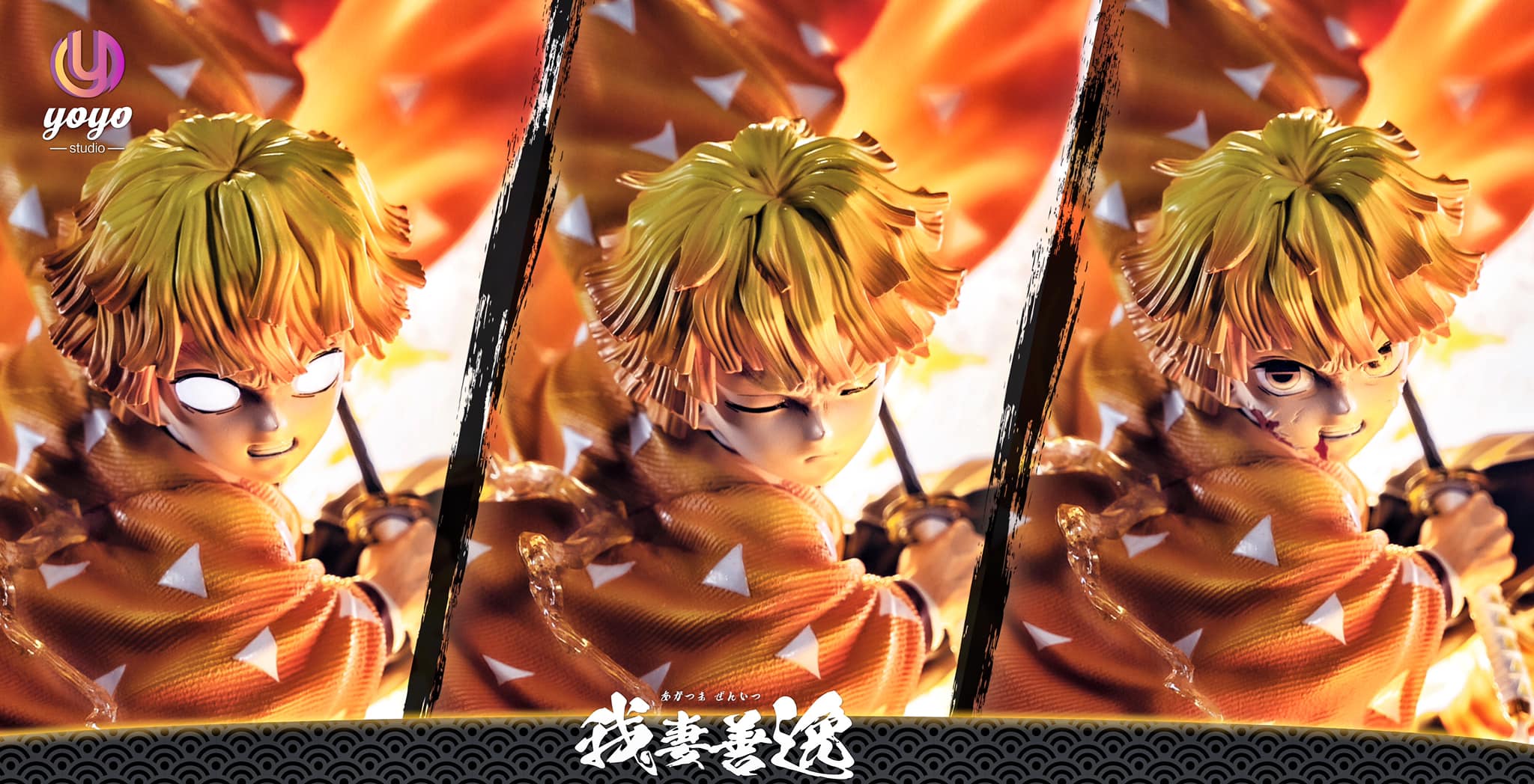 Zenitsu - YOYO Studio resin statue yoyo studio anime figure