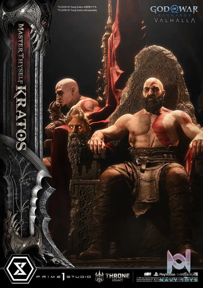 Prime 1 Studio – God of War: Ragnarok Master Thyself Kratos 1/3 Scale Statue TLCGOW-01 TLCGOW-01S (Licensed)