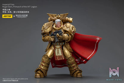 JOYTOY Studio – Warhammer ‘The HorusHeresy’ Imperial Fists Rogal Dorn, Primarch of the Vllth Legion JT8865 (Licensed)
