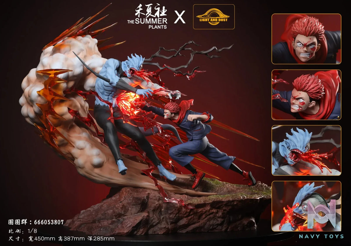 Light and Dust Studio & Summer Plants Studio – Jujutsu Kaisen Itadori Yuji vs Mahito