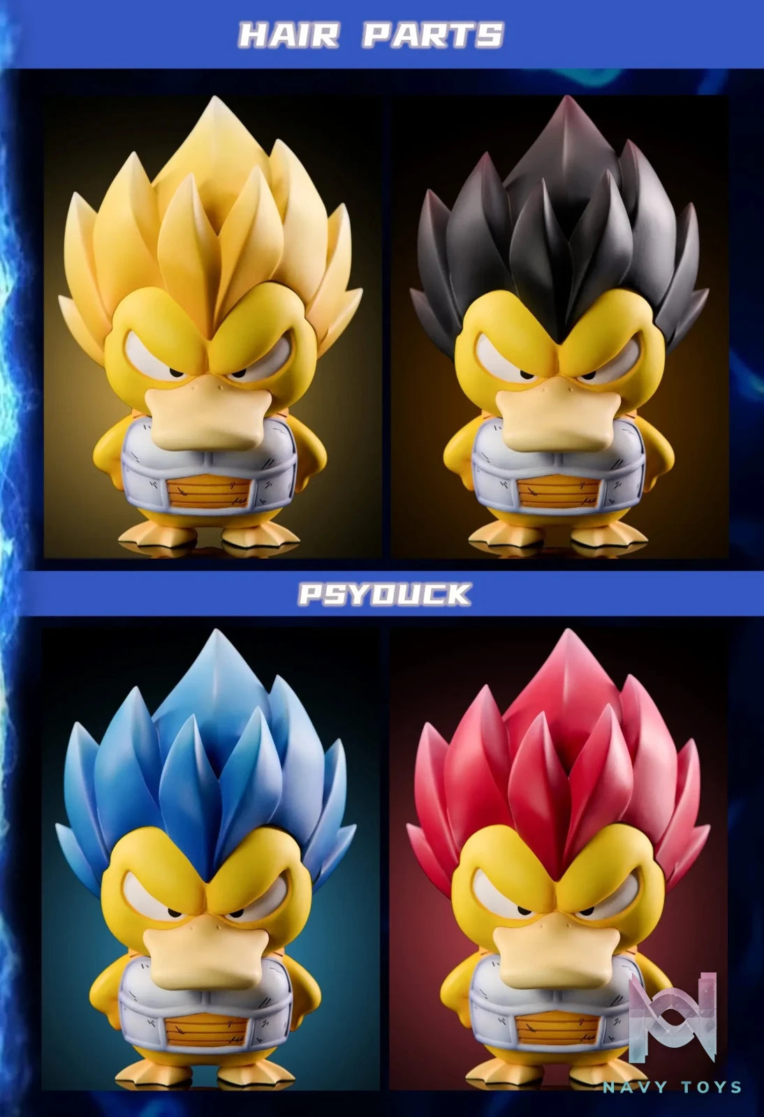Mimo Studio & NIUZI Studio – Pokémon Vegeta Psyduck