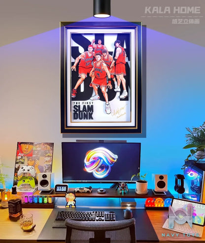 KALA HOME Studio – Slam Dunk Multiple Characters #10 3D Decorative Painting Slam Dunk
