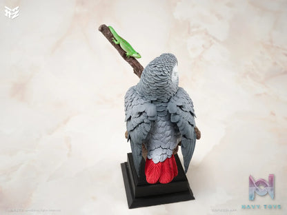 Xing Tou Yi He Studio – Jungle Catalog 004 Psittacus erithacus African Grey Parrot Juan (Licensed)
