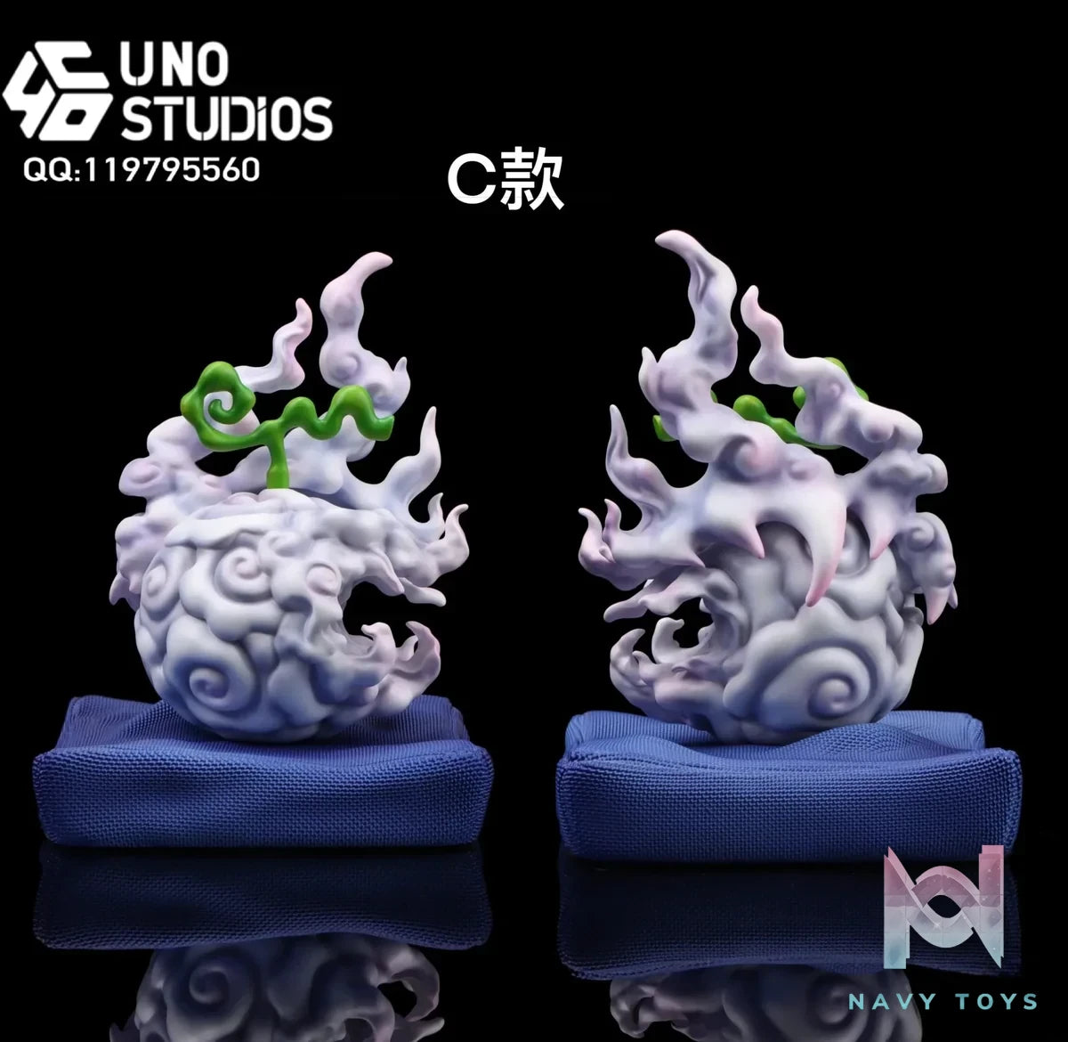 UNO Studio - One Piece Moku Moku no Mi resin statue Navy Toys anime figure