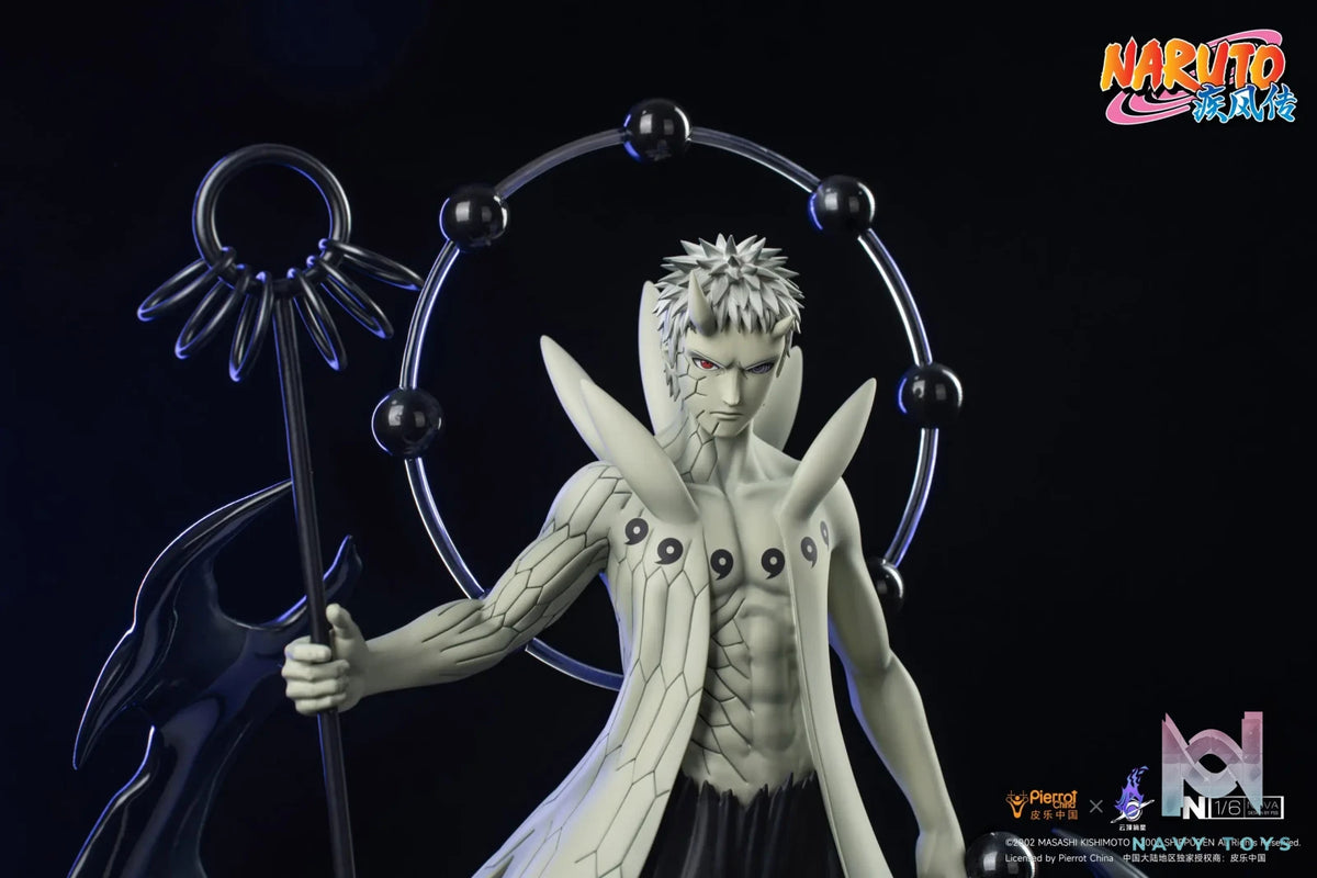 Pickstar Studio – Naruto Officially Licensed Uchiha Madara 1/6 Statue & Uchiha Obito 1/6 Statue (Licensed)