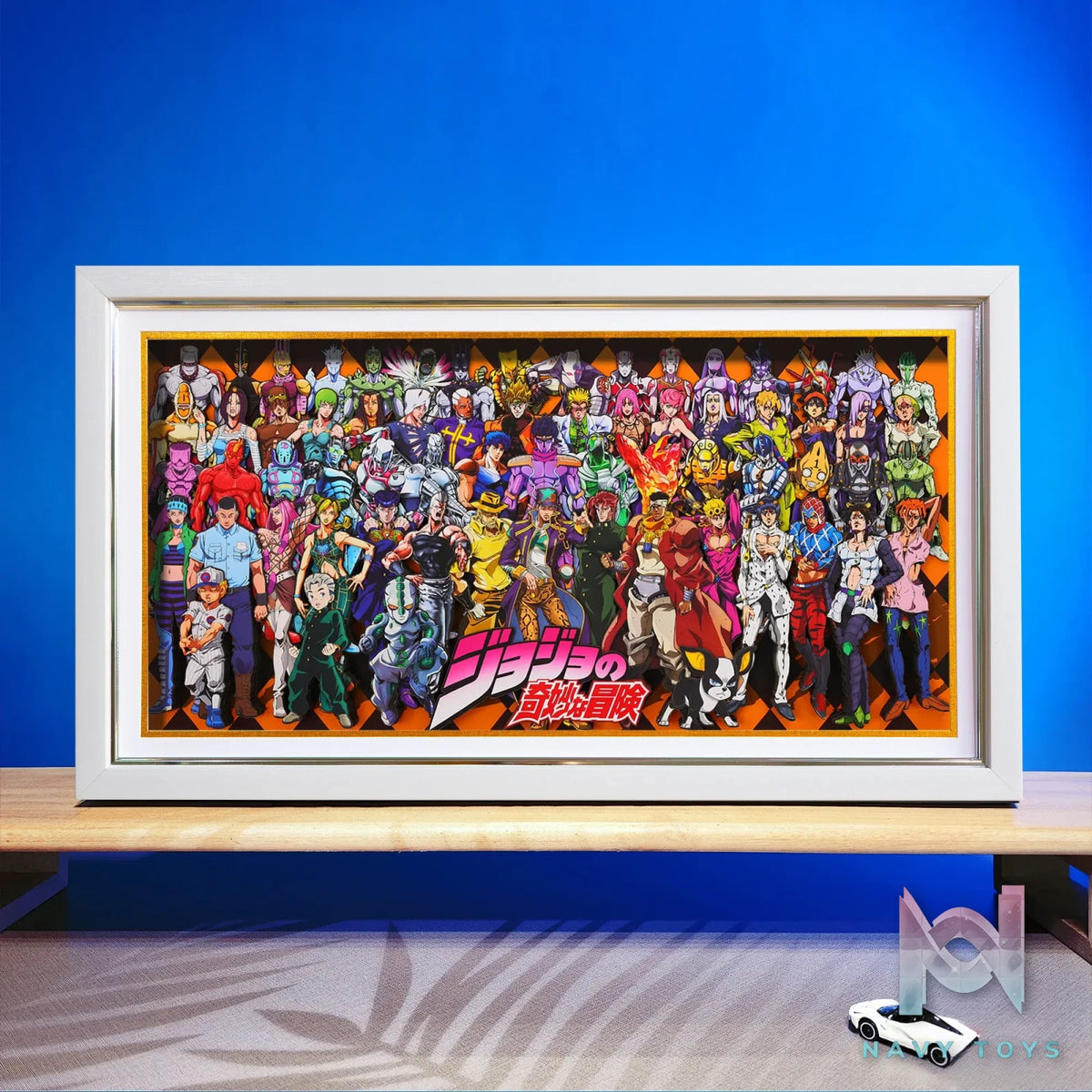 Yu Zhi Jiang Studio – JOJO Multiple Characters Series #6 3D Decorative Painting JOJO