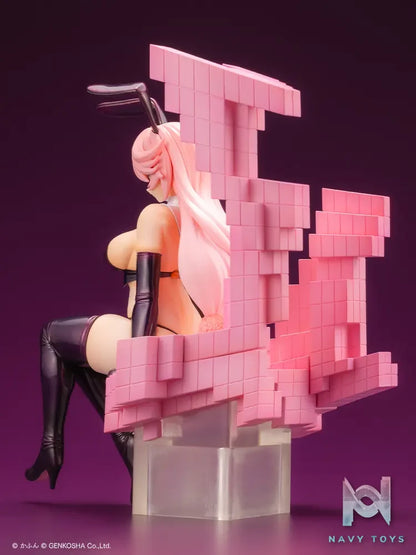 Kotobukiya – Illustrator Original Azamuki Usagi Sitting Bunny by Kafun 1/7 Complete Figure (Licensed)