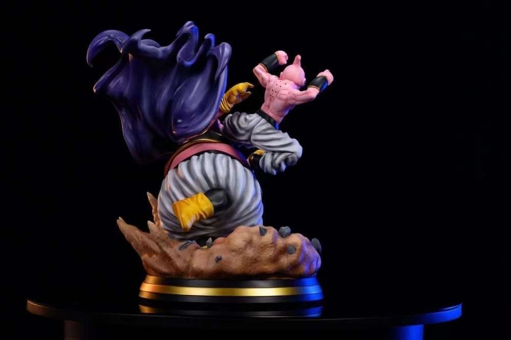 Fat Buu vs Little Buu resin statue NOAH Studio anime figure
