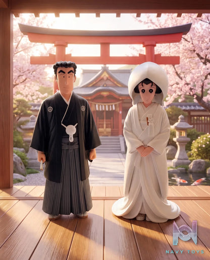BiuBiu Studio – Nohara Hiroshi X Nohara Misae Japanese Wedding Crayon Shin-chan