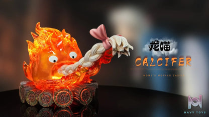 Long Miao Studio – Howl’s Moving Castle Calcifer eating hair