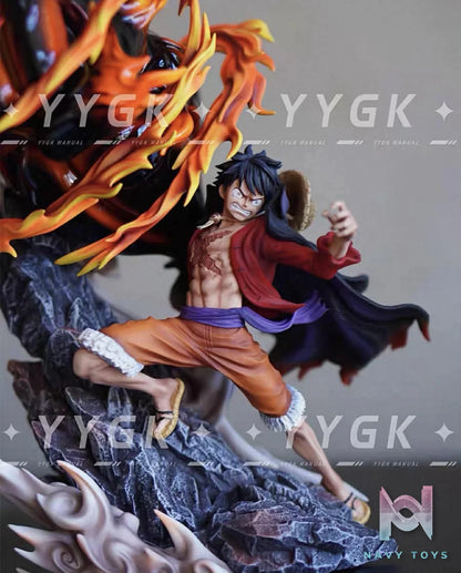 Luffy One Piece - YYGK Studio resin statue Navy Toys anime figure