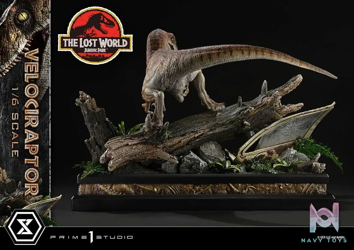 Velociraptor resin statue prime 1 studio anime figure