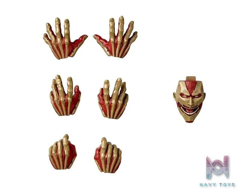Kaiyodo – Revoltech Amazing Yamaguchi Attack on Titan Armored Titan & Female Titan (Licensed)