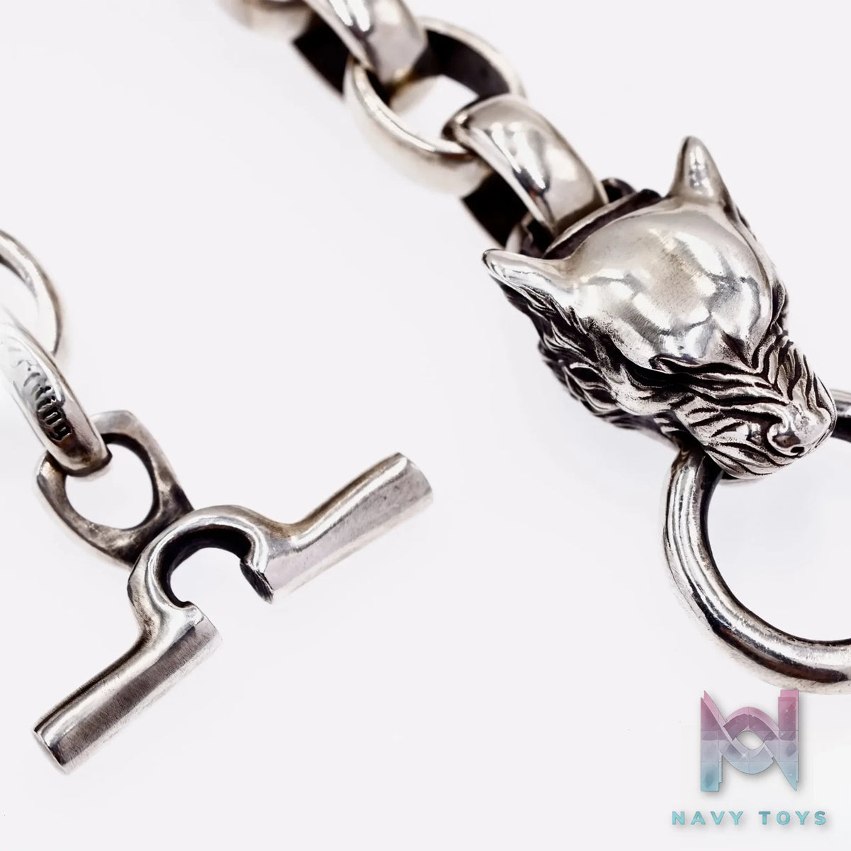 Raven Studio (silver jewelry) – Original Exclusive Design Wolf Head Bracelet Original