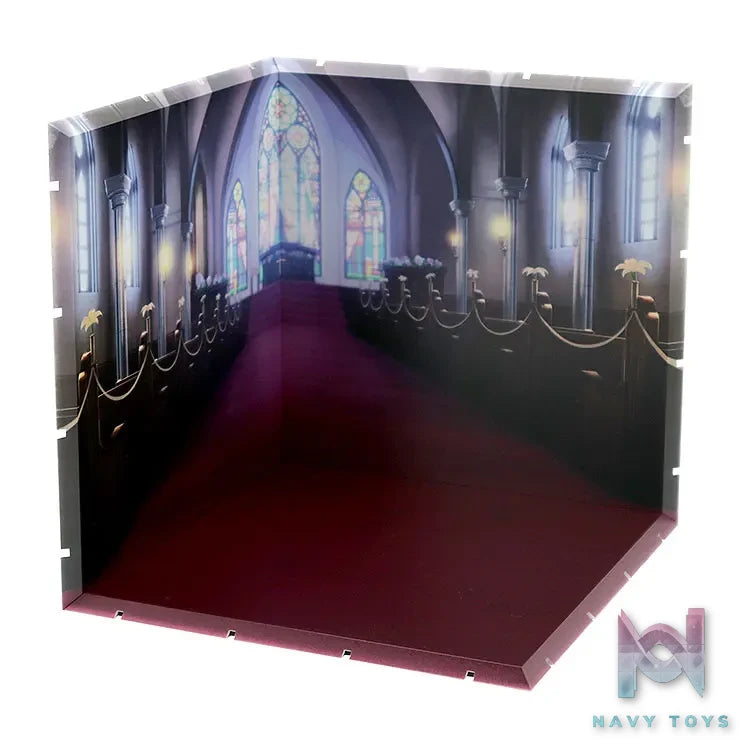 PLM – Dioramansion 200 Tea Plantation White Birch & Lilies Church (Licensed)