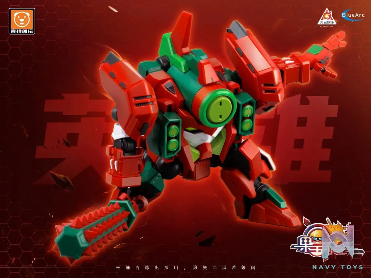 Yi li Chuang wan – Fruity Robo Melon GUARDIAN Assembly Model (Licensed)