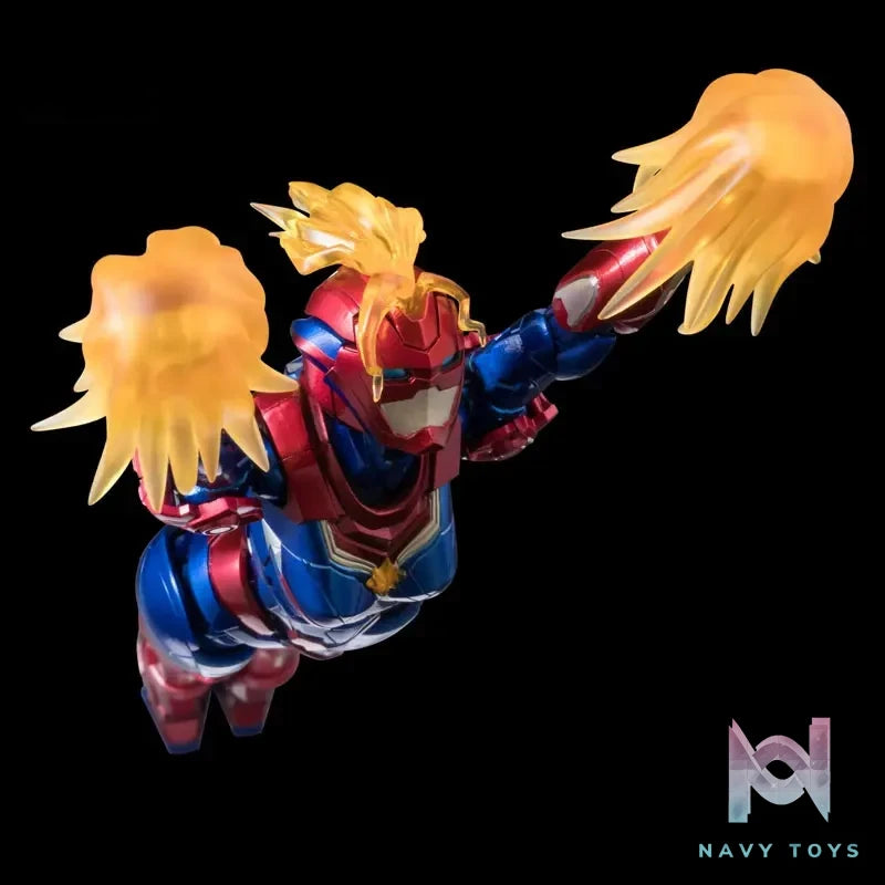 Sentinel – Fighting Armor Captain Marvel Action Figure (Licensed)