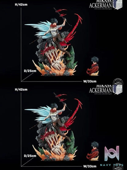 Mikasa Ackerman - Attack on Titan - Cedar Studio resin statue Cedar Studio anime figure