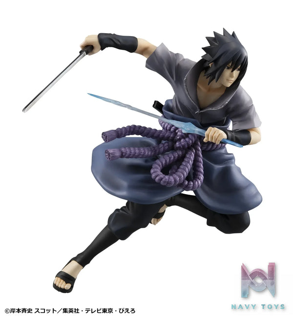 Megahouse – G.E.M. Series NARUTO Shippuden Sasuke Uchiha Shinobi World War Ver. Complete Figure (Licensed)
