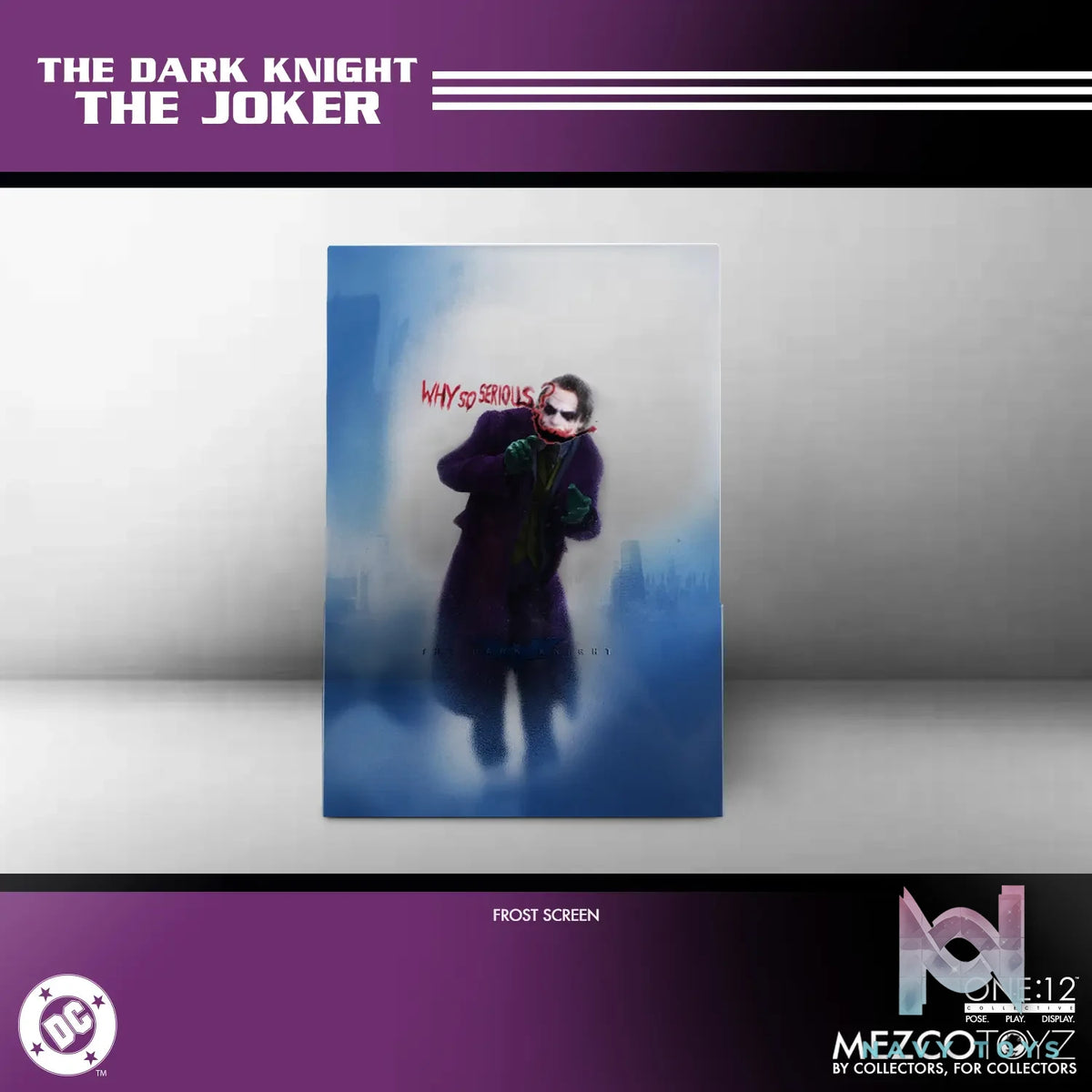 Mezco Studio – 1/12 The Dark Knight: The Joker (Licensed)